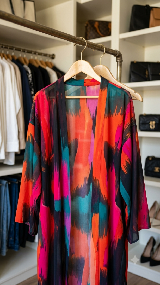 Eden Chiffon Kimono
